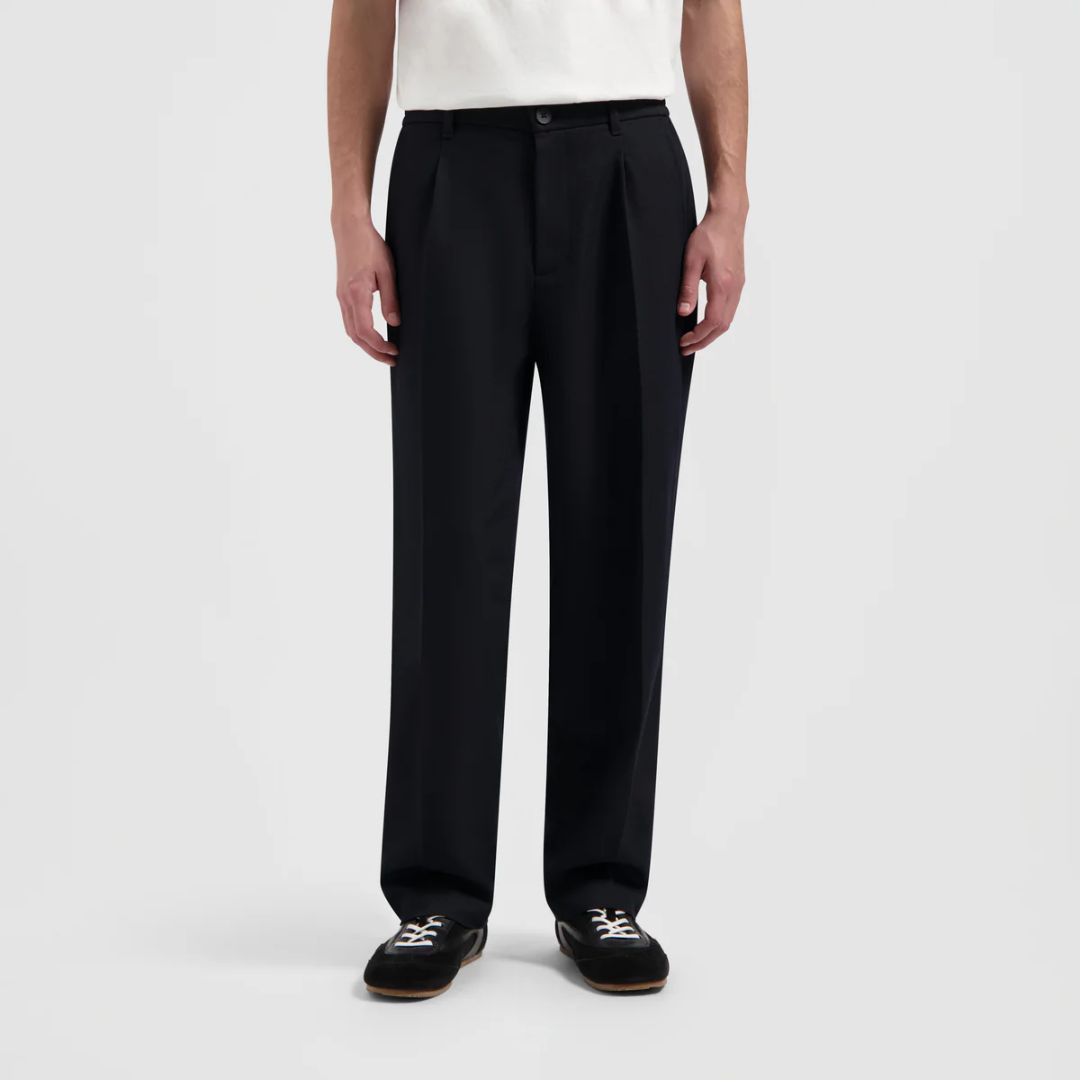 Olaf Hussein grijs Regular heren Chino