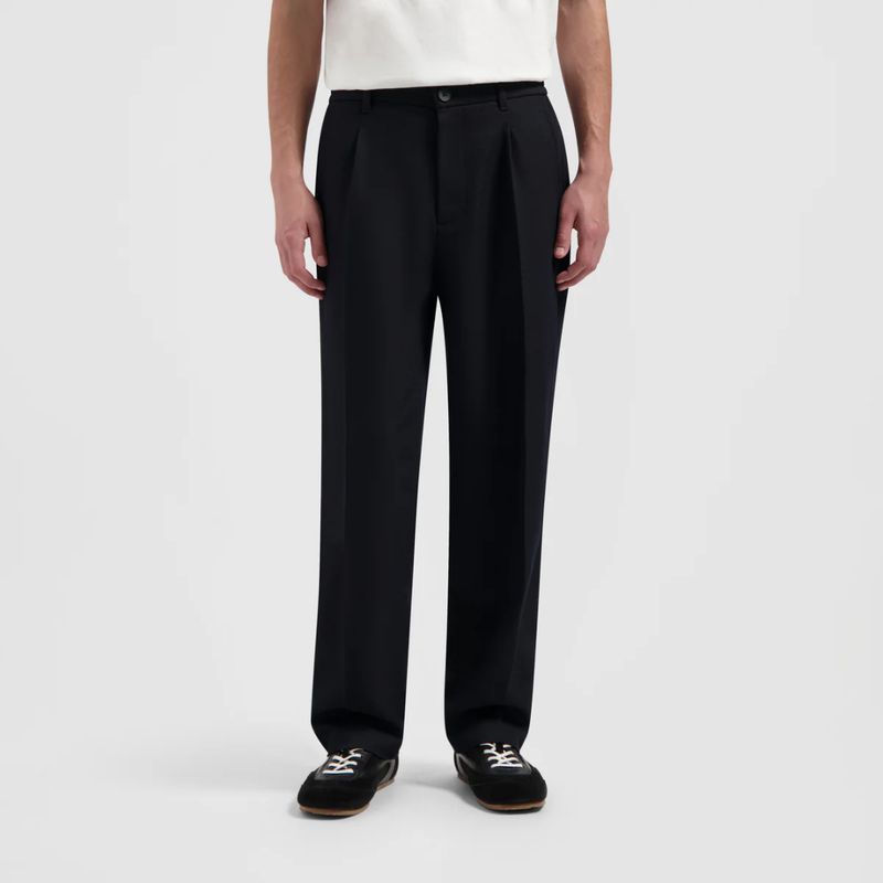 Olaf Hussein grijs Regular heren Chino
