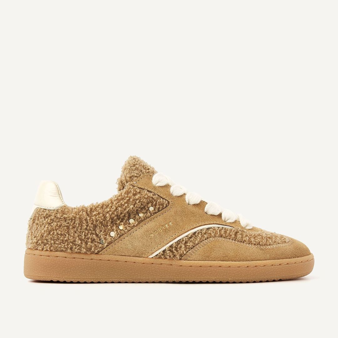 Nubikk oak Ray Owen Studs dames sneaker, Maat: 36