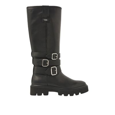Nubikk zwart Frankie Lynn dames boot