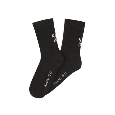 Nubikk zwart Nova sokken 2-pack