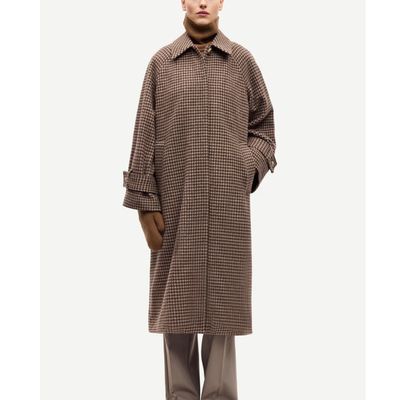 Samsoe Samsoe bruin Alma dames Coat 13183