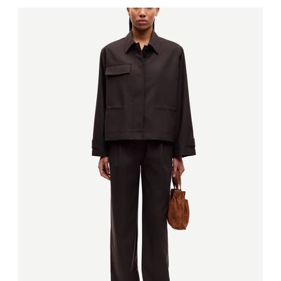Samsoe Samsoe bruin Salixa dames jacket 14930