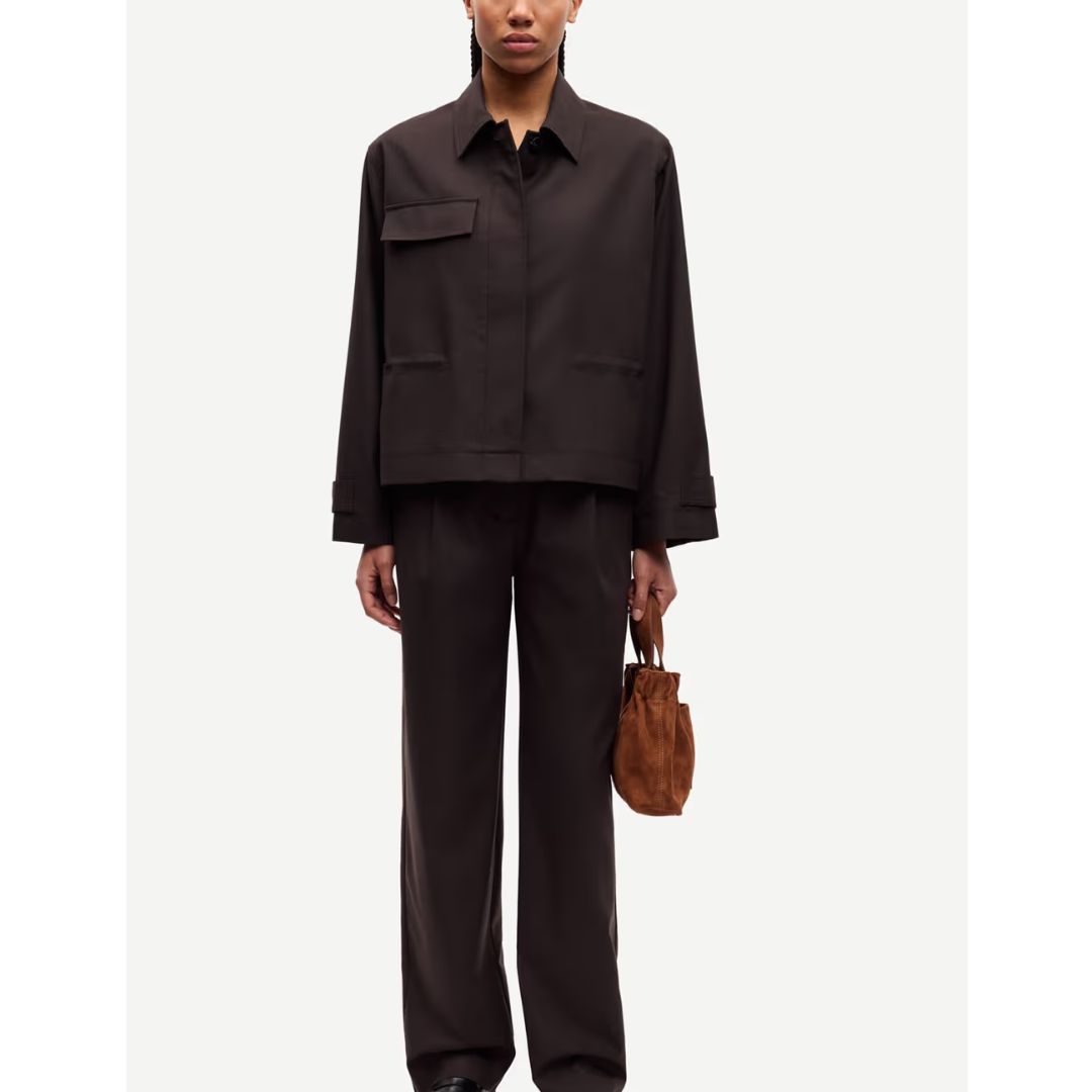 Samsoe Samsoe bruin Saagneta dames Trousers 14930