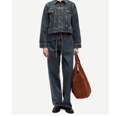 Samsoe Samsoe blauw Saharper dames jeans belt 15767
