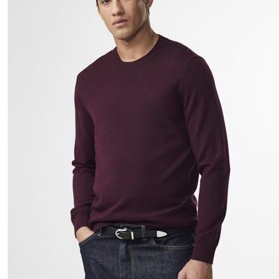 NN07 bordeaux Ted 6605 Lightweight heren sweater