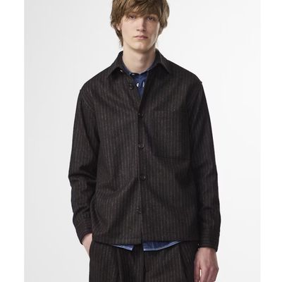 NN07 bruin Freddy 1630 heren Overshirt