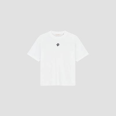 Olaf Monogram Regular Tee Optical White