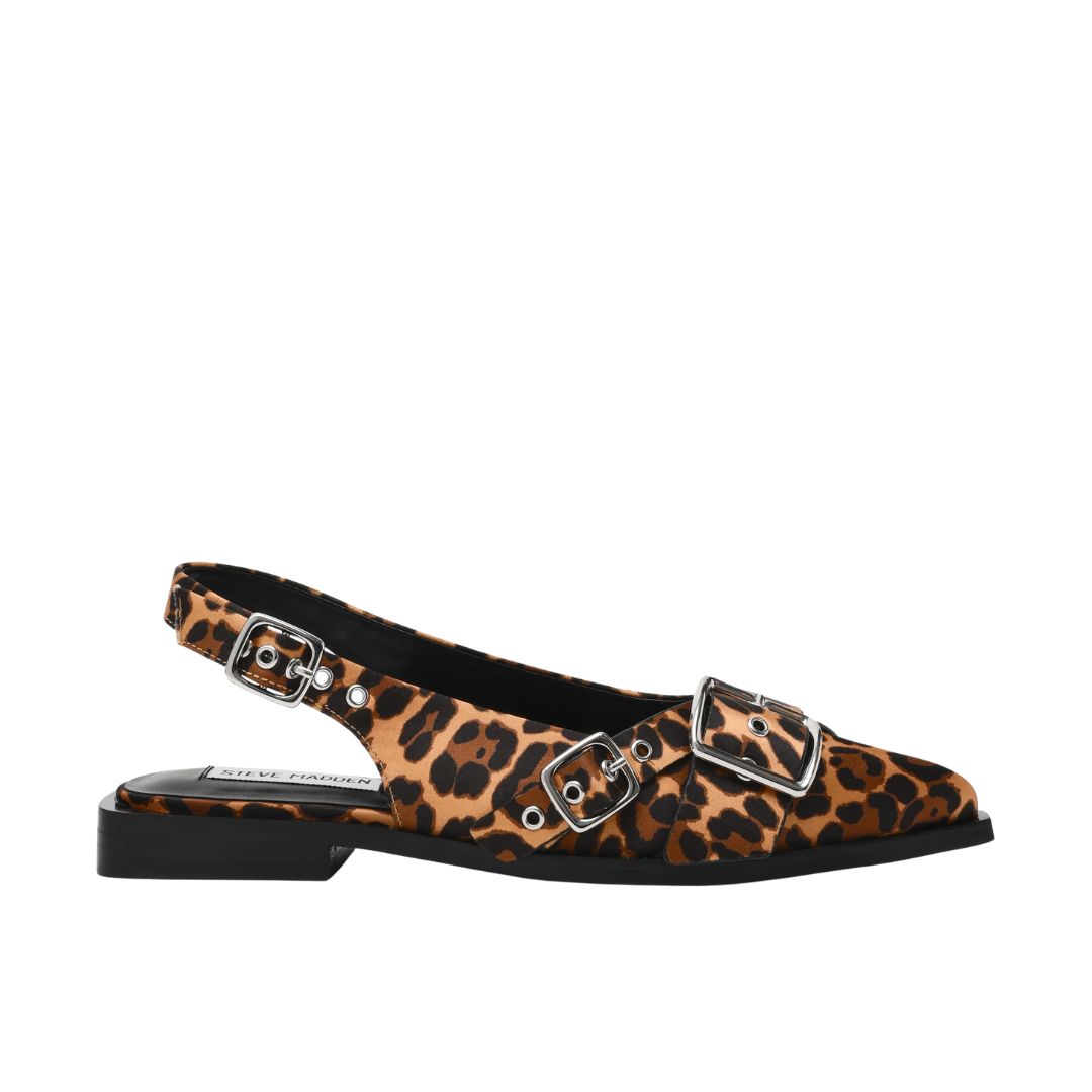 Steve Madden leopard Grezly dames slingback, Maat: 36