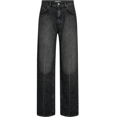 Co&#39;couture donkergrijs FemmeCC Straight dames jeans