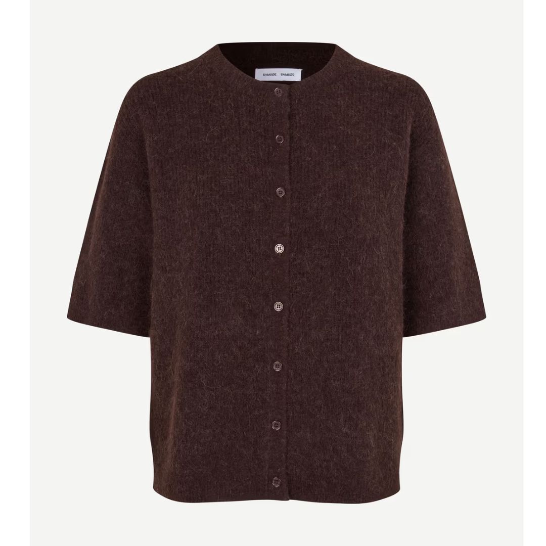 Samsoe Samsoe bruin Saanoura dames Cardigan 7355