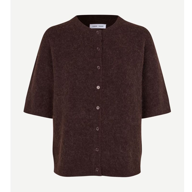 Samsoe Samsoe bruin Saanoura dames Cardigan 7355