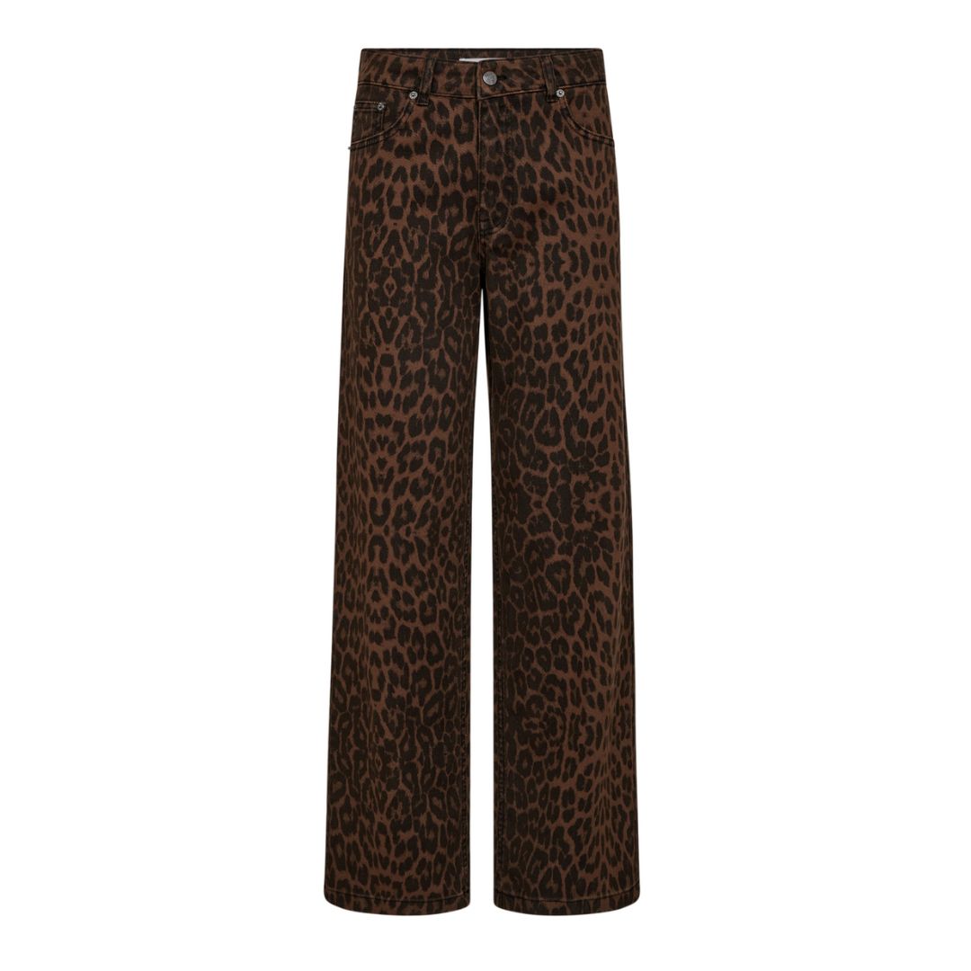 Co&#39;couture bruin leoCC new wide LL dames pant
