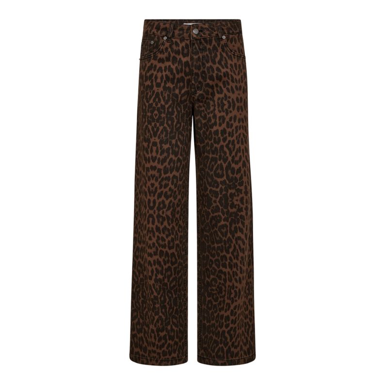 Co&#39;couture bruin leoCC new wide LL dames pant