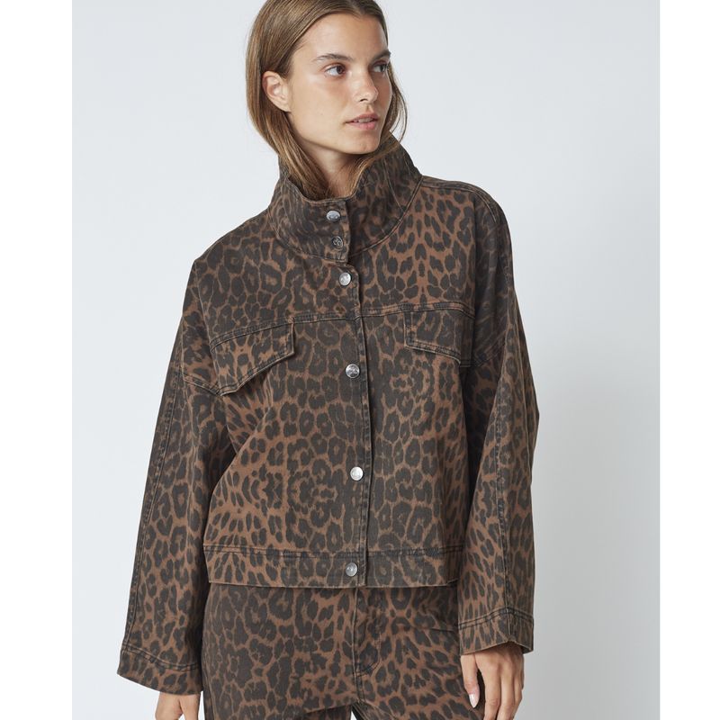Co&#39;couture bruin LeoCC new box dames jacket