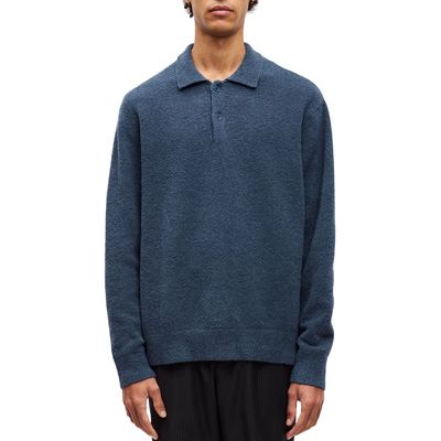 Samsoe Samsoe blauw Sanino heren polo 15179