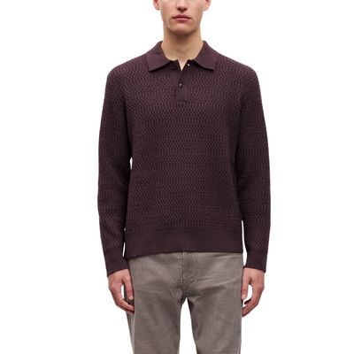 Samsoe Samsoe bordeaux Sacaiden heren polo 11250