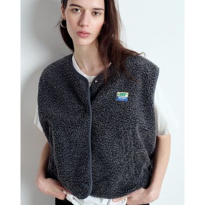 American Vintage anthracite Hoktown dames vest