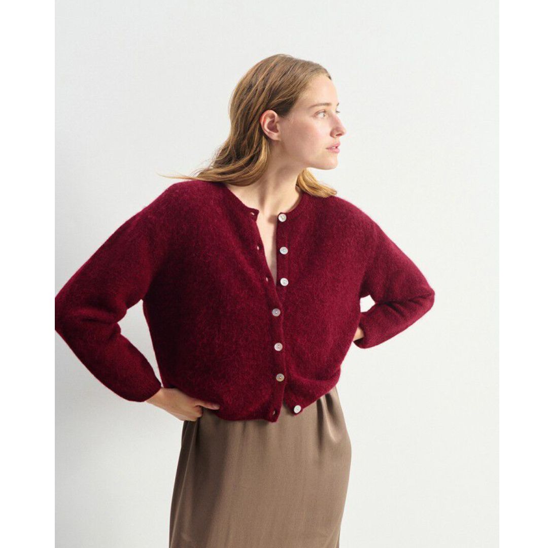 American Vintage bordeaux Vitow dames vest
