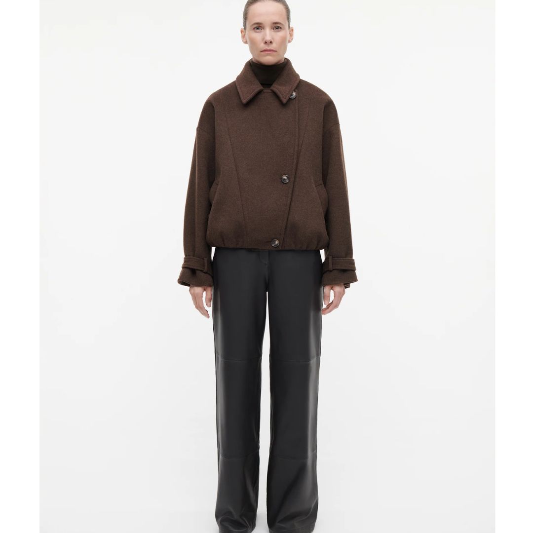 Studio AR bruin Silas Wool blend dames Jacket