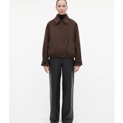 Studio AR bruin Silas Wool blend dames Jacket