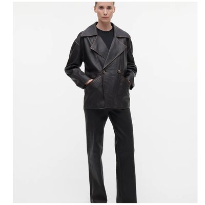 Studio AR bruin Emma vintage leather dames jacket