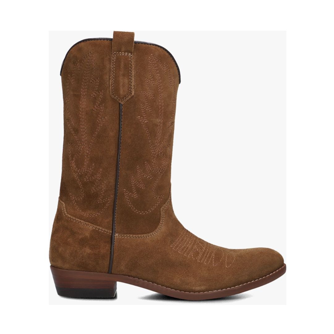 Clic cognac Western boot kids, Maat: 28