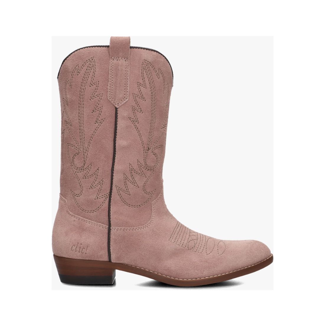 Clic rose Western boot kids, Maat: 28
