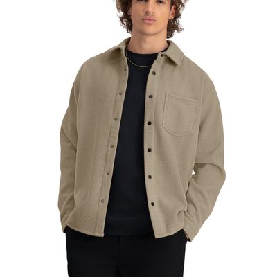 Law of the Sea taupe Jupiter heren overshirt