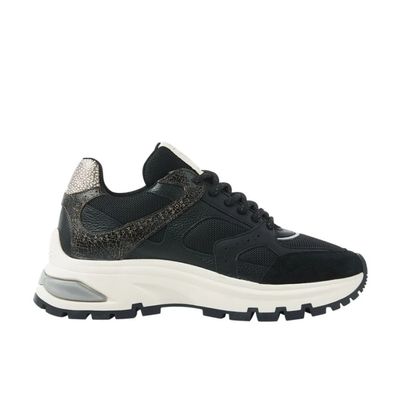 Via Vai zwart Liz Curtis dames sneaker
