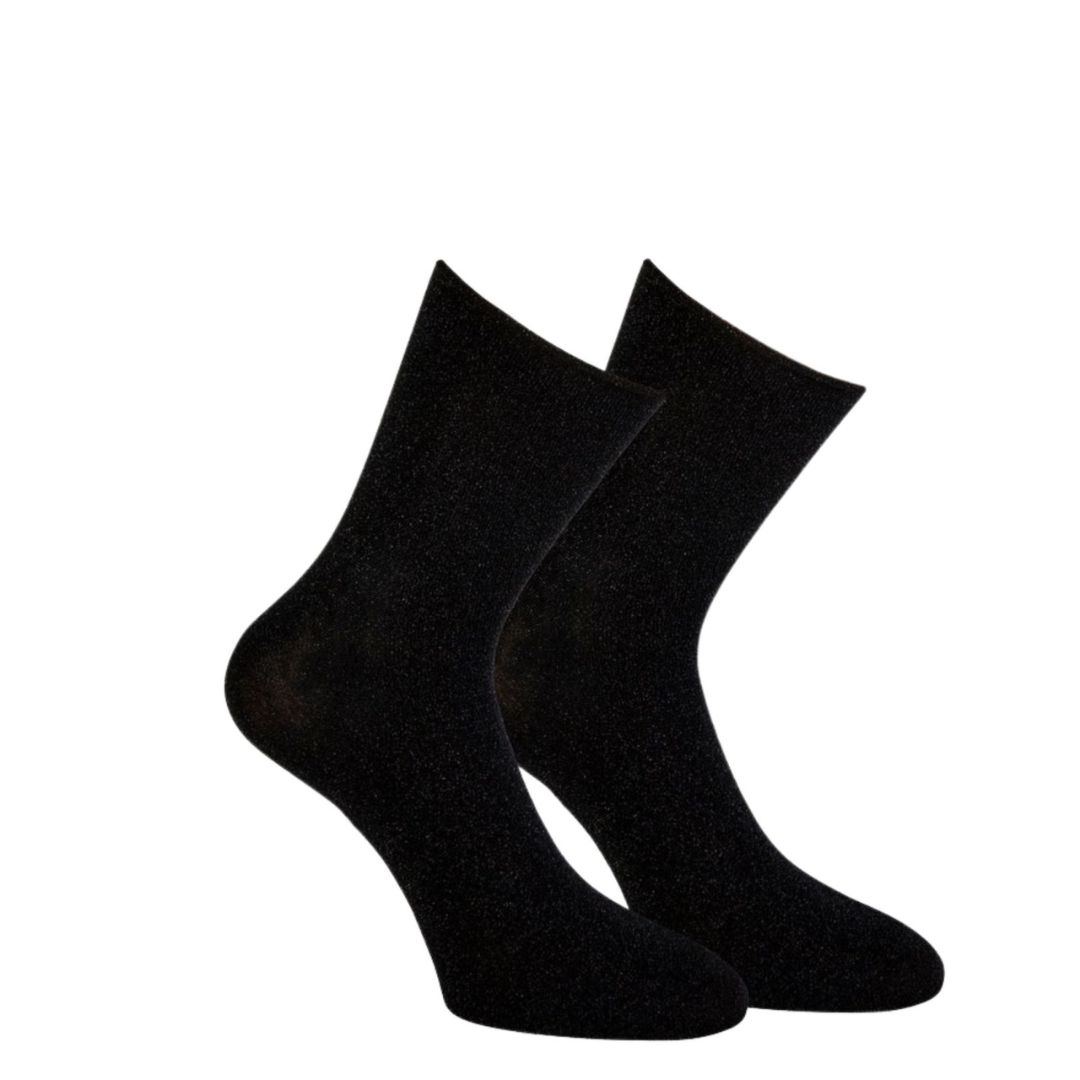 MarcMarcs zwart blackpool dames sokken, Maat: 35-38