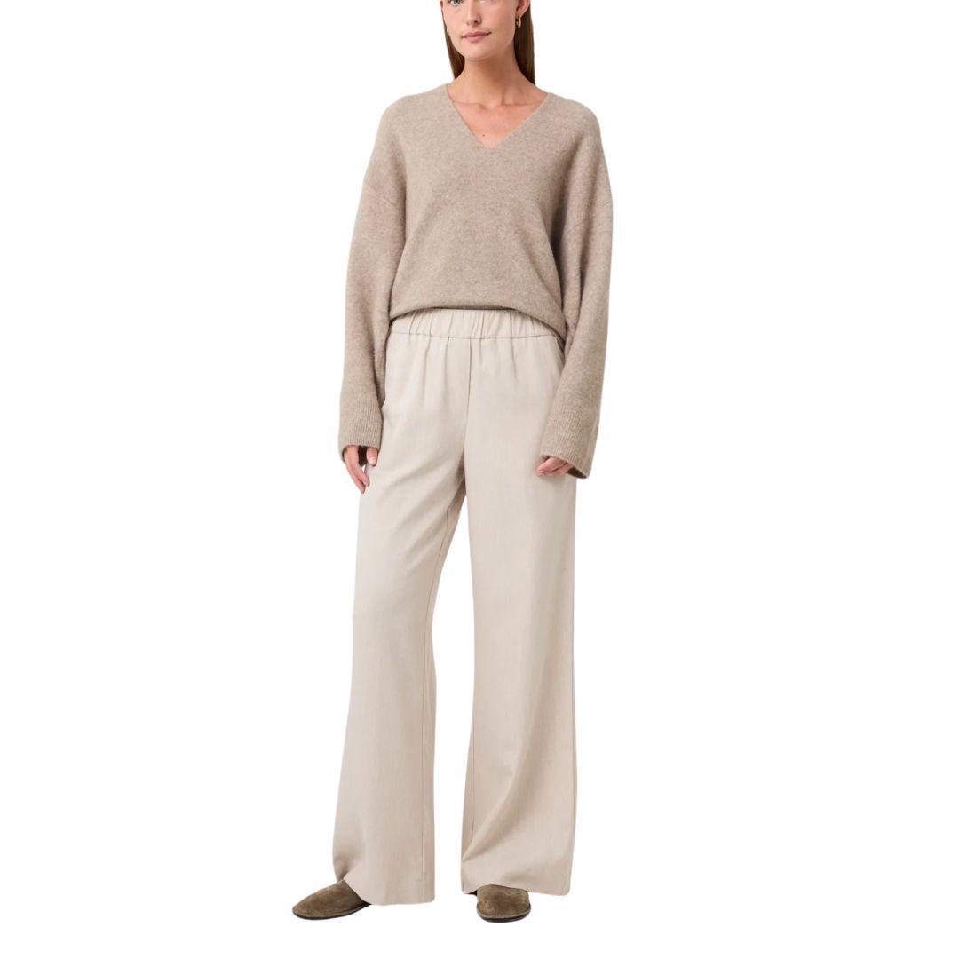 Knit-ted beige Willow dames pants