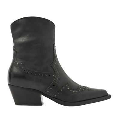 Via Vai zwart studs Do Felix dames enkellaarsje