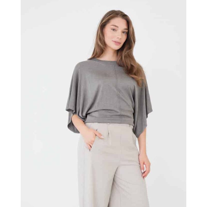 Est&#39;Seven taupe Suzette Nolita dames tee