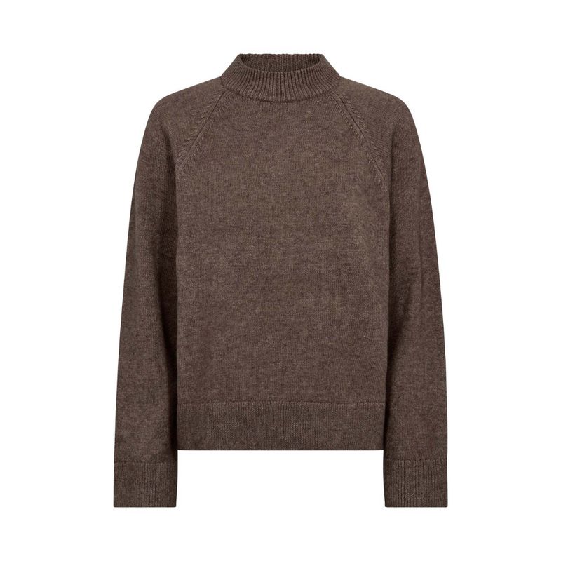Co’Couture walnut RowCC dames TurtleNeck