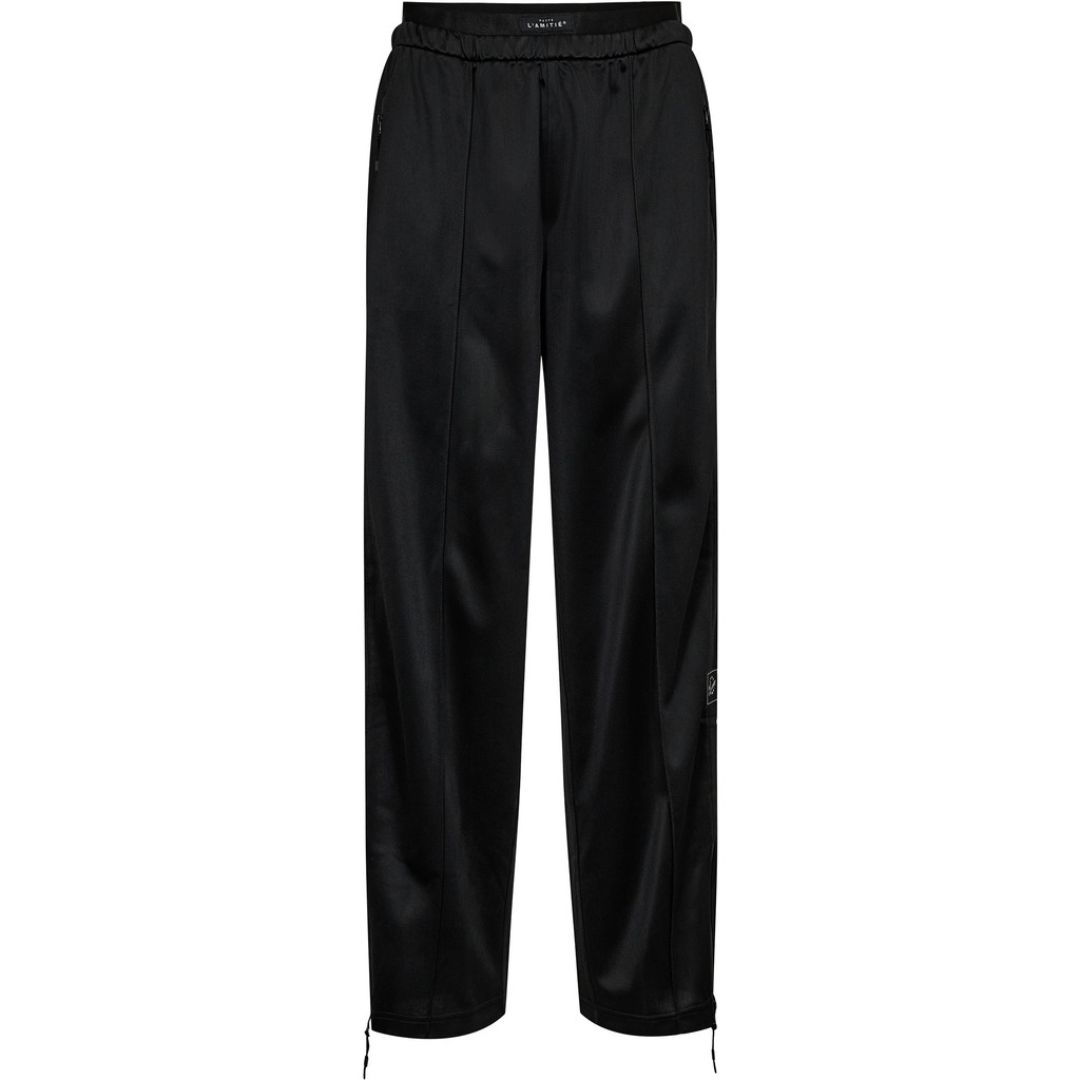 Haute L&#39;Amitié zwart New Zip Track Tall Pants