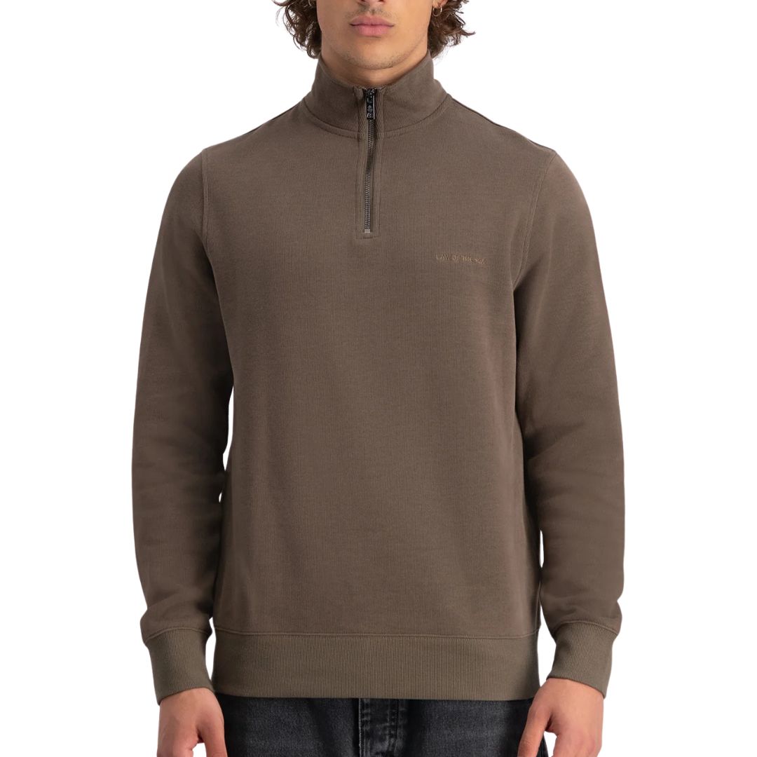 Law of the Sea canteen Mind heren zip sweater
