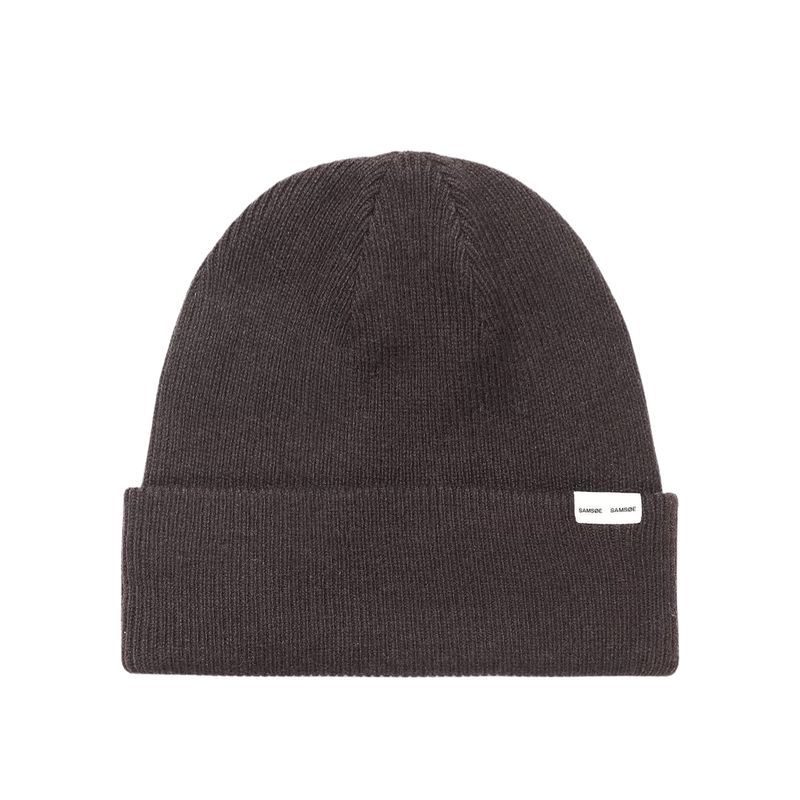 Samsoe Samsoe black coffee the Beanie 2280
