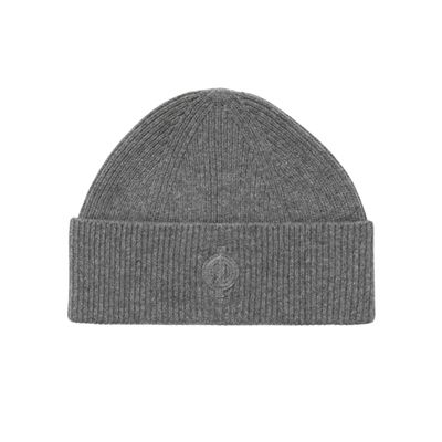 Samsoe Samsoe dark grey melange Sapaolo beanie 15010