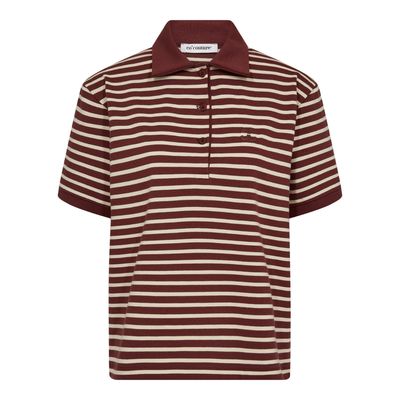 Co&#39;Couture Bordeaux HayesCC Polo SS dames Tee