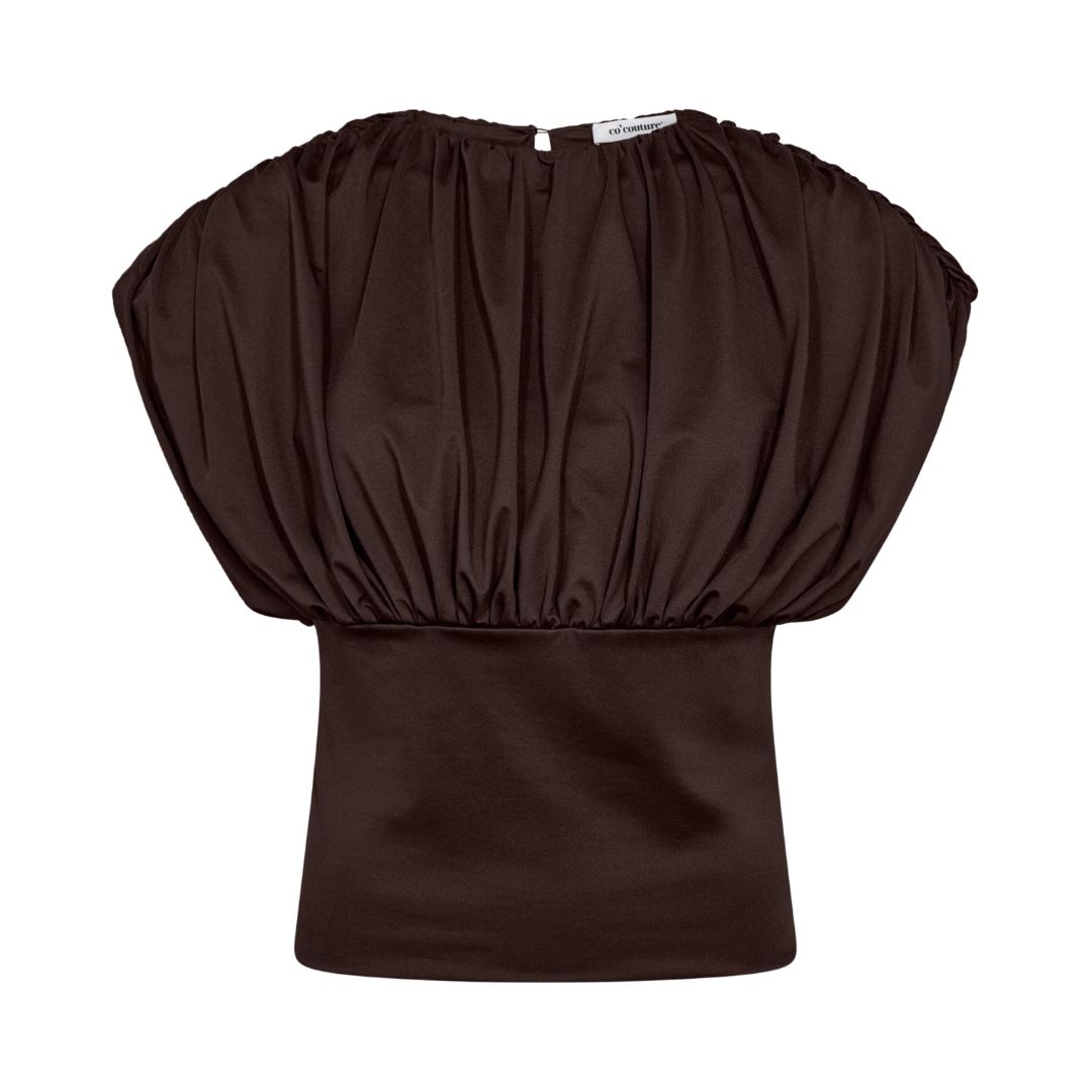 Co&#39;Couture donkerbruin CattiaCC dames Top