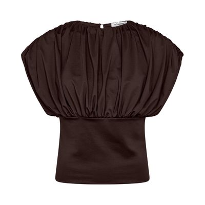 Co&#39;Couture donkerbruin CattiaCC dames Top