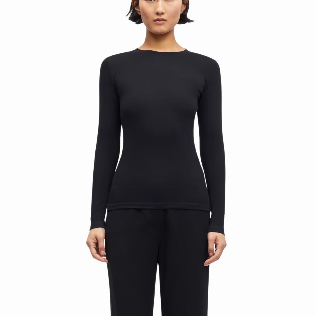 Samsoe Samsoe black Alexa dames longsleeve 7542, Maat: XS