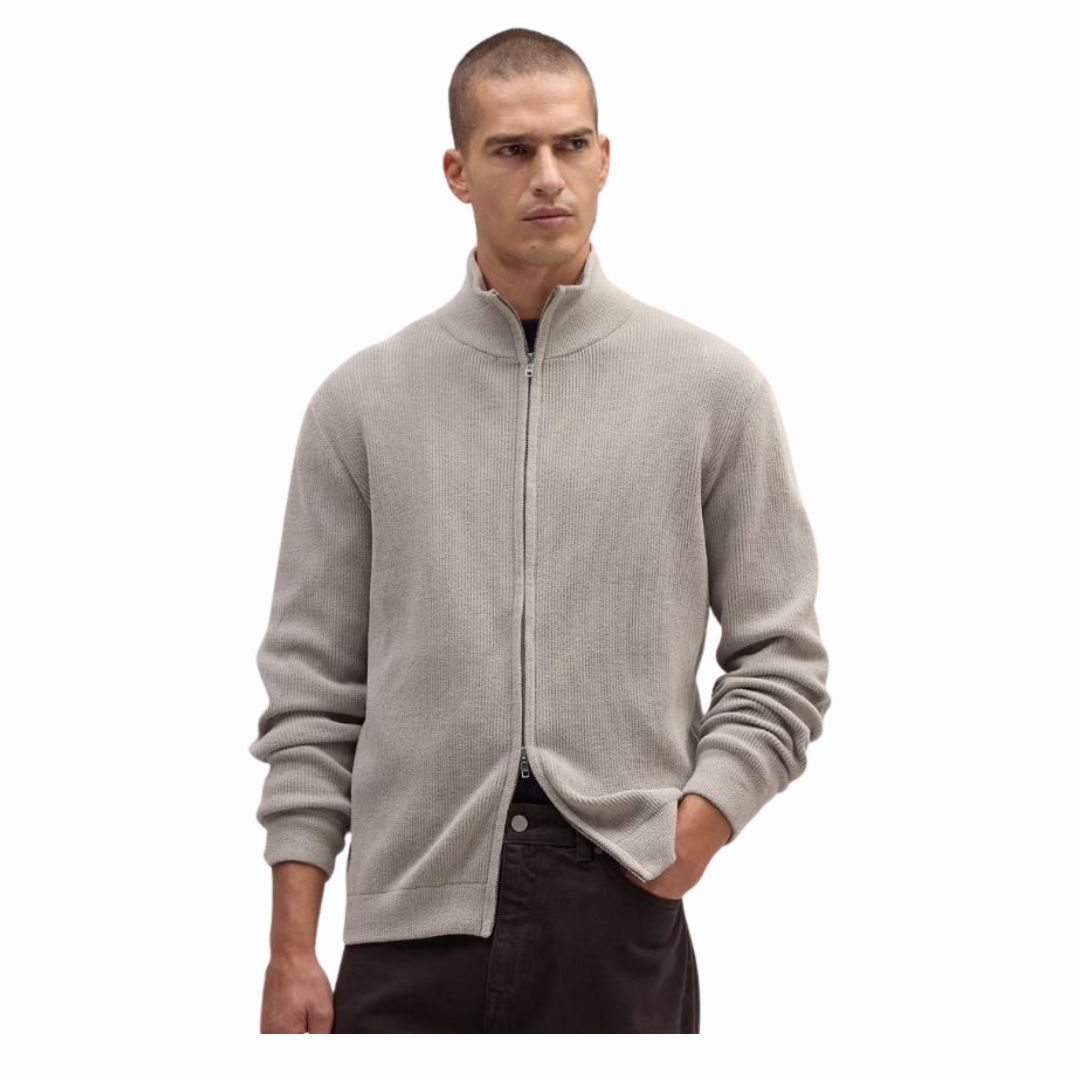 NN07 Beige Danny Full Zip 6429, Maat: S