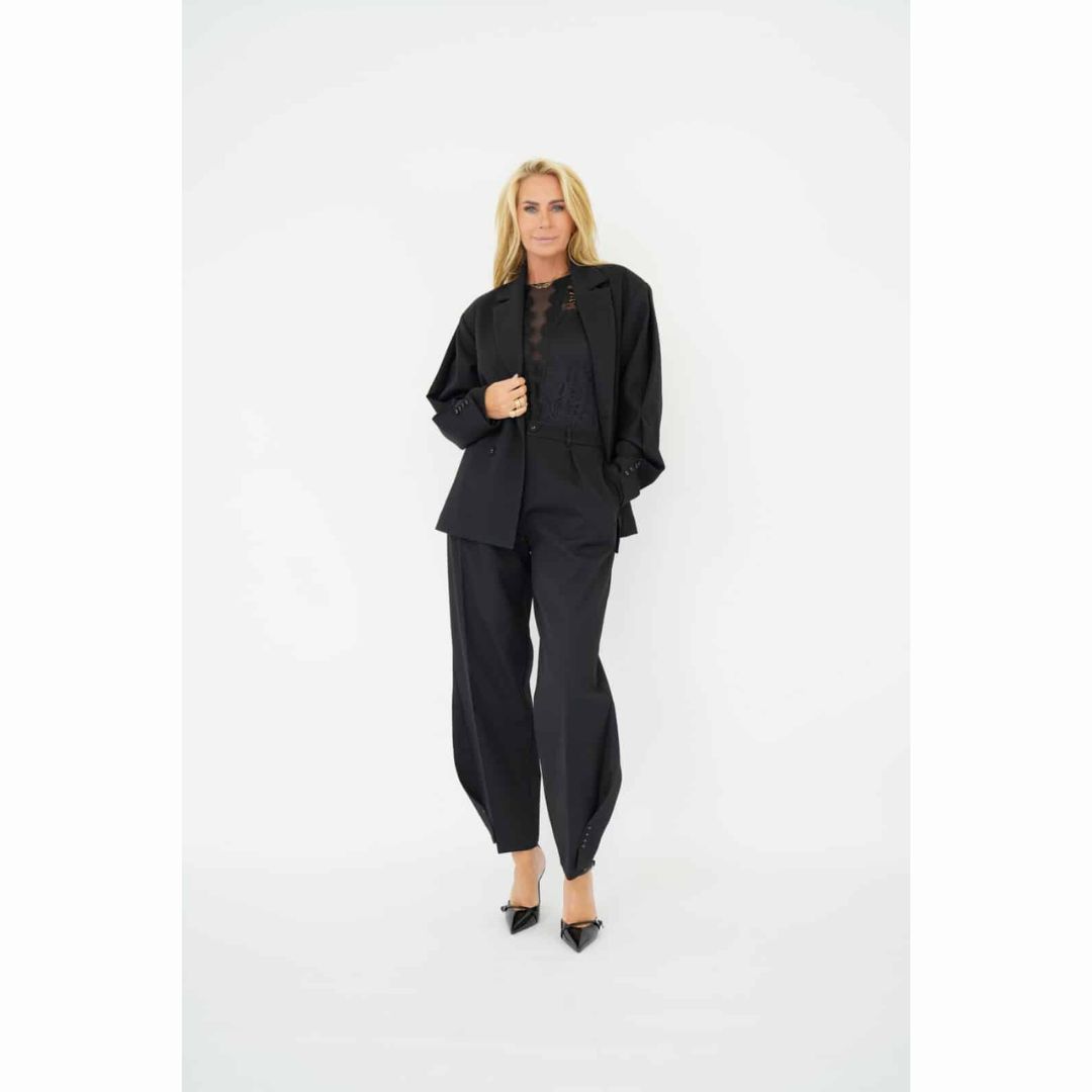 Est&#39;Seven Black Israe Blazer 2#