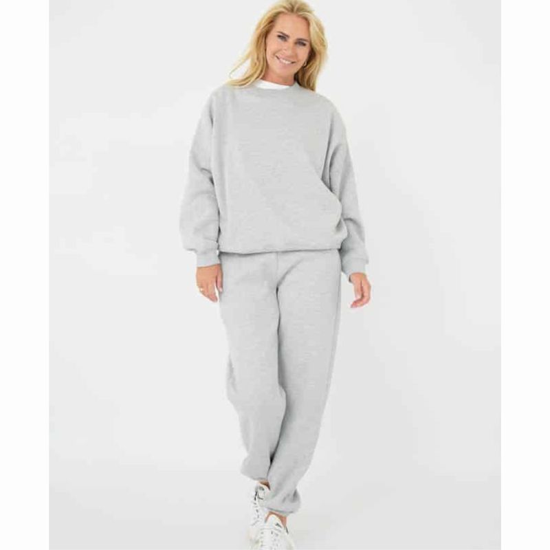 Est'Seven Grey Melange Monchou Sweater