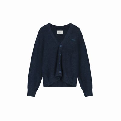 Olaf Navy Signature Knitted Cardigan