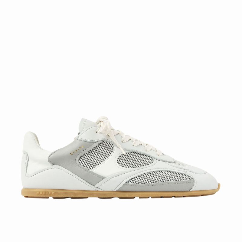 Nubikk licht grijze Riley Morgan sneaker