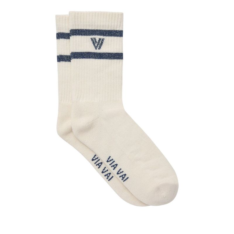 VIA VAI Lauren Kenna Beige Blue