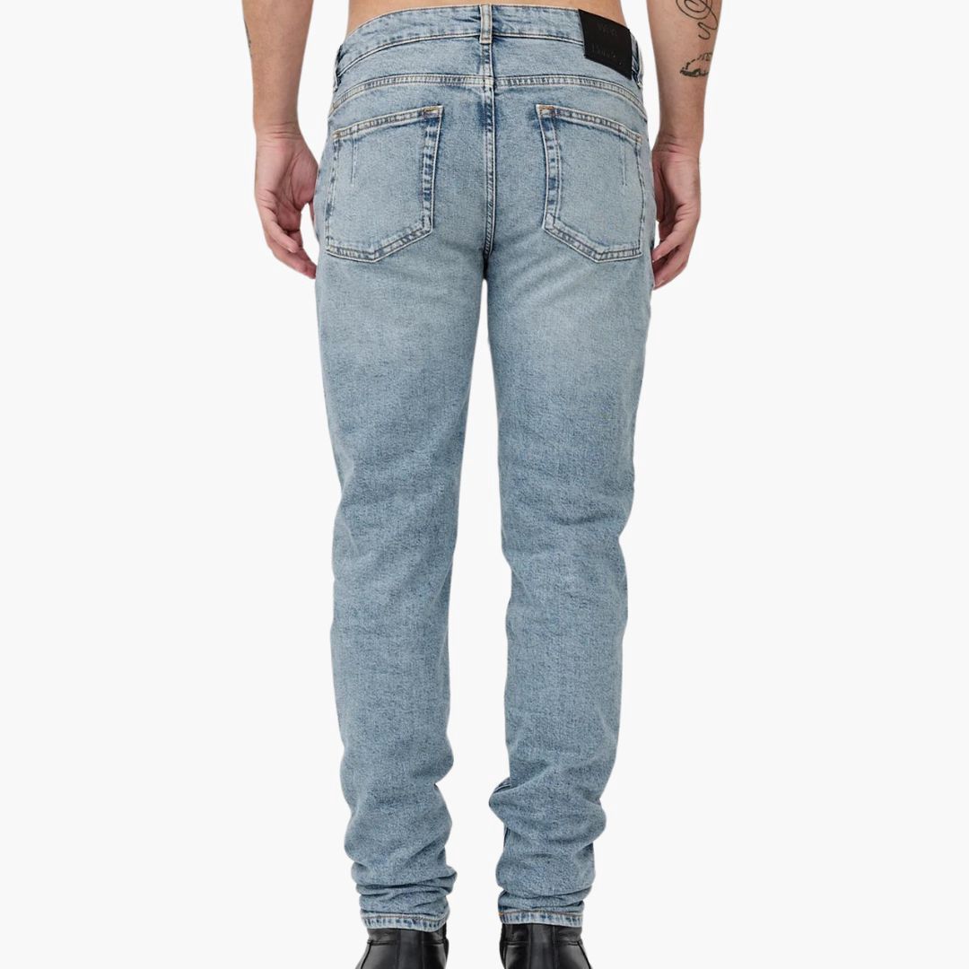 Won Hundred Dean-Streaky Blue Won Hundred Dean-Streaky Blue heren jeans